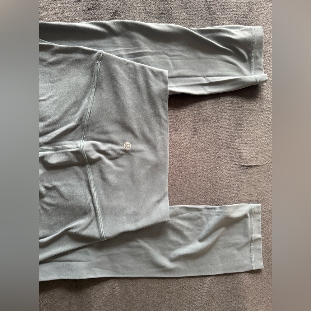 lululemon athletica Light Gray High-Rise Leggings